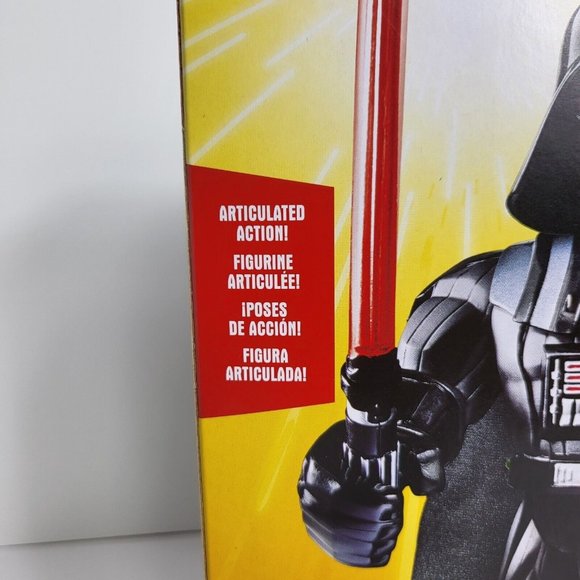Star Wars Disney Darth Vader Galactic Heroes Mega Mighties 10" Action Figure New - Picture 9 of 15